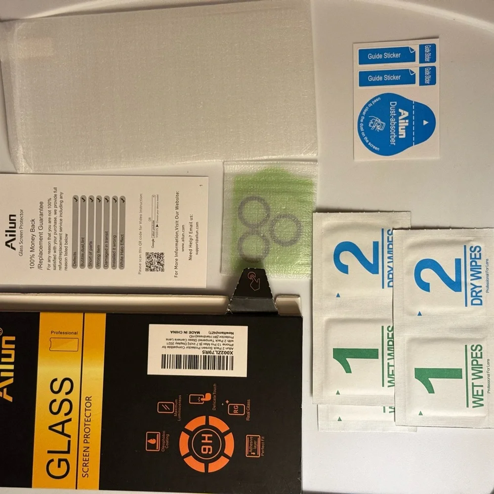 Ailun Screen Protector Kit for IPhone 13 Pro Max